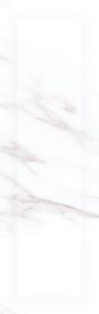 Настенная плитка Calacatta White 9.5х30 матовая керамическая