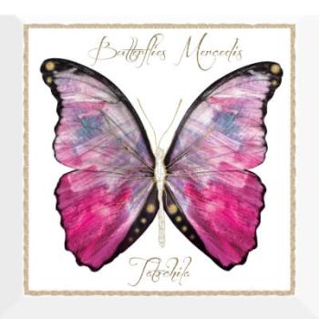 Monopole Farfalla Rosa 30x30