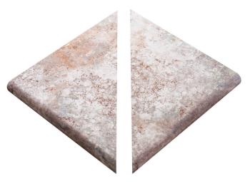 Natucer Scabos Angulo Peldano 2 pz Marmara 33x46