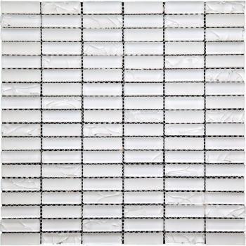 Мозаика Стекло глянцевая SML-104 чип 15x48