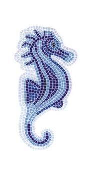 Мозаичное панно для бассейна F-124