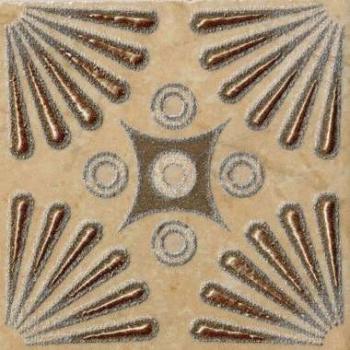 Декор напольный Costa вставки 2 бежевый/6 7.2х7.2