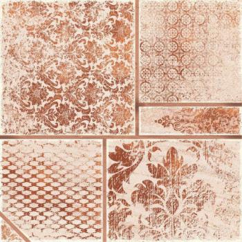 Керамогранит Кастело Бежевый глазурованный 33x33