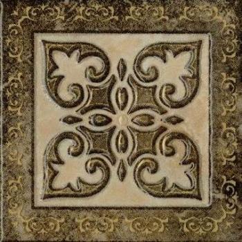 Декор напольный Конкорд вставки Бежевый 10х10