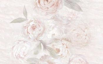 Плитка настенная Пионы Pionie Deco 1 Бежевый Средний 25х40