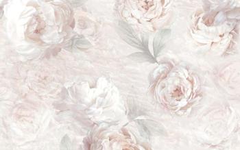 Плитка настенная Пионы Pionie Deco 3 Бежевый Средний 25х40