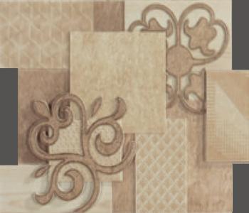 Porcelanite Dos Comp.Crema-Beige Sin Fin II 2x23,2x19,9