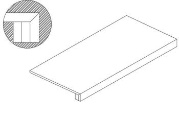 Составная ступень фронтальная с 2 усилителями (толщина 10мм.)