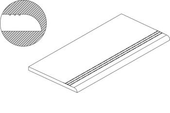 Ступень противоскольжения 3 полосы (толщина 20 и 10 мм.)