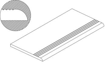 Ступень противоскольжения 4 полосы (толщина 10 и 20 мм.)