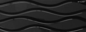 Serra Onda Pearl Black Glossy 30x90