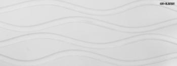 Serra Onda Pearl White Glossy 30x90