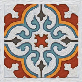 Керамогранит Ceramics Brush Scs Brush Grey 19.8х19.8