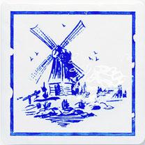 Tubadzin D-Majolika Haga1A Мельница 11,5x11,5