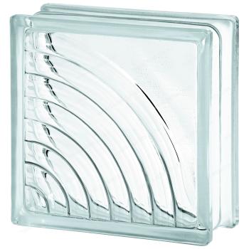 Стеклоблок Мидарк бесцветный 19x19x8 см