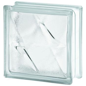 Стеклоблок Стелла бесцветный 190x190x80 мм