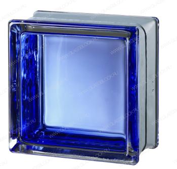 Стеклоблок MGs FUTURISTIC BLUE аметист 14,6x14,6x8 см