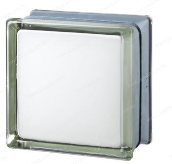 Стеклоблок MGs FUTURISTIC WHITE 100% аметист 14,6x14,6x8 см