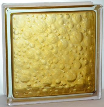 Стеклоблок Савона коричневый коричневый 19x19x8 см