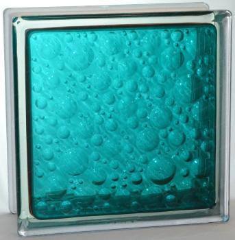 Стеклоблок Савона морская волна морскаяволна 19x19x8 см