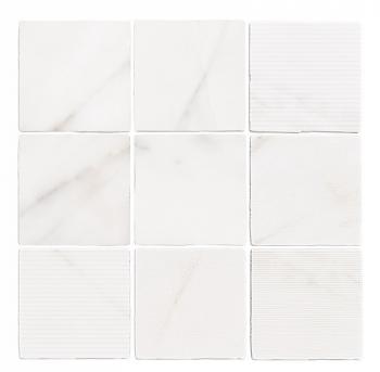 WOW Gea Carved Calacatta 12,1x12,1