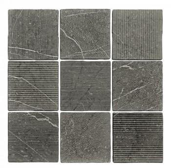 WOW Gea Carved Charcoal 12,1x12,1