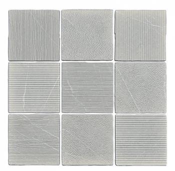 WOW Gea Carved Grey 12,1x12,1
