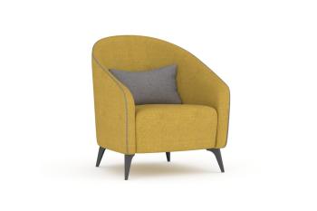 Кресло Бернис, Желтое