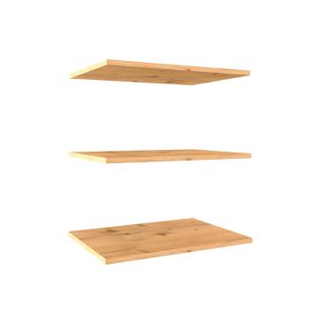 Полки Crown 19, Графит, Дуб золотистый