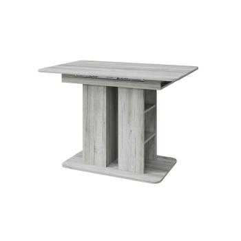 Стол раздвижной Гранд, дуб серый